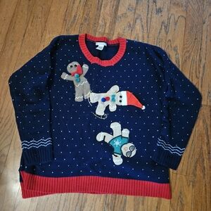 Holiday Gingerbread Sweater